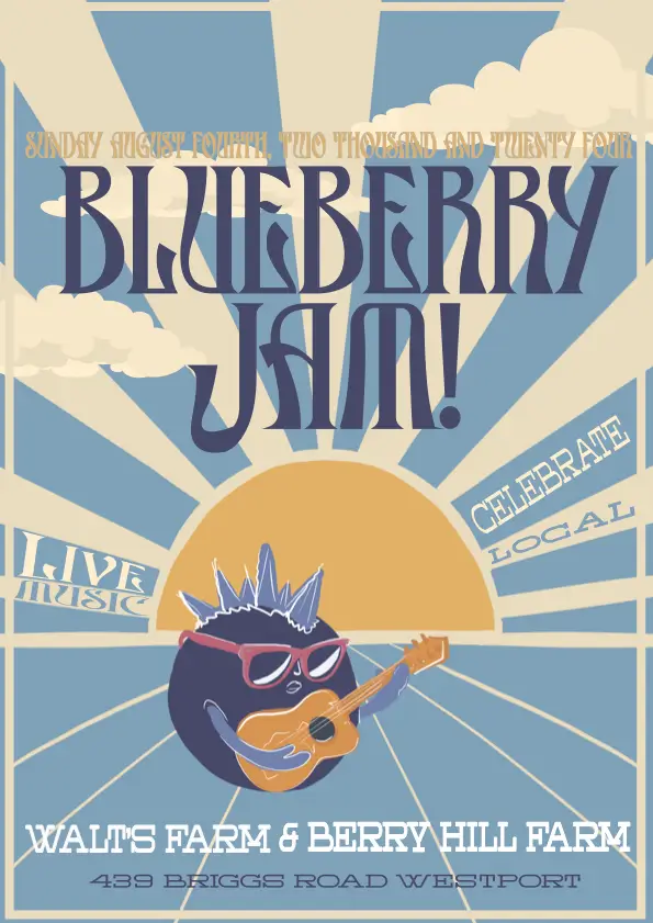 Blueberry Jam event at Walt's Farm, August 4, 2024